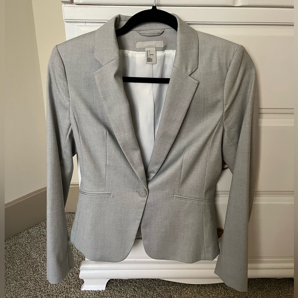H&M grey blazer